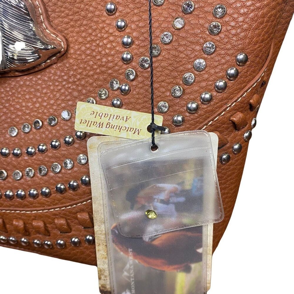 Montana-west Women's Brown and Tan Bag - Picture 6 of 8